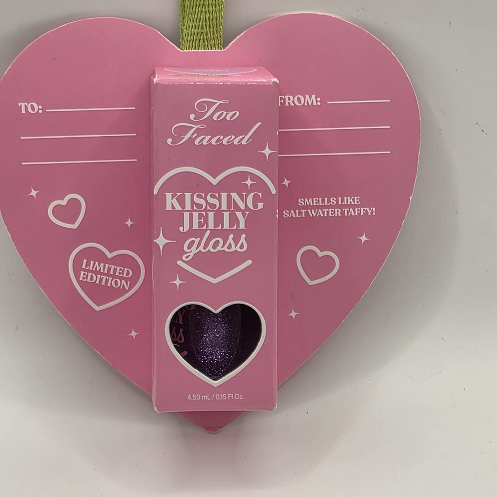 Too Faced Kissing Jelly Gloss - Sweet Taffy- Limited Edition